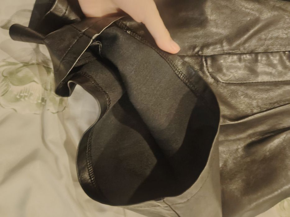 кожаные шорты s размера