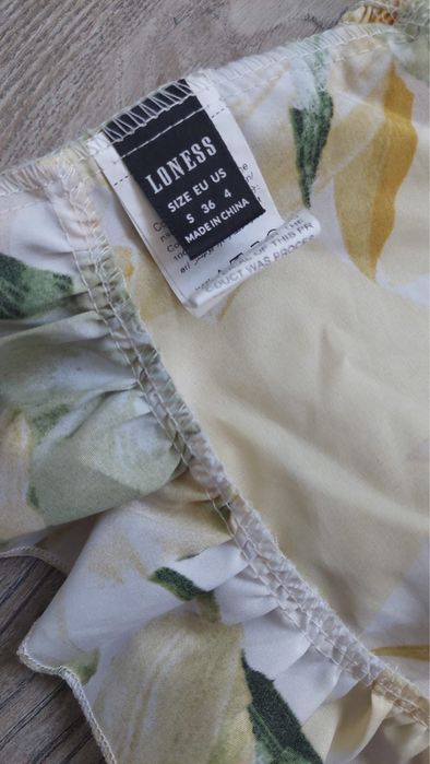 Bluza top cu print floral