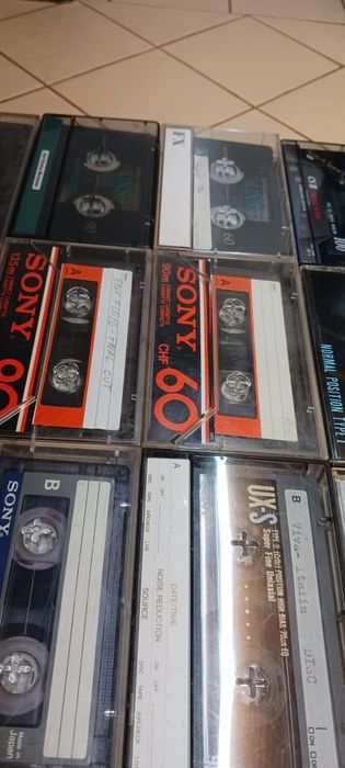 Casete audio TDK  Sony , Jvs, BASF...etc