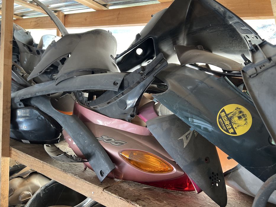 Пластик на японские мопеды