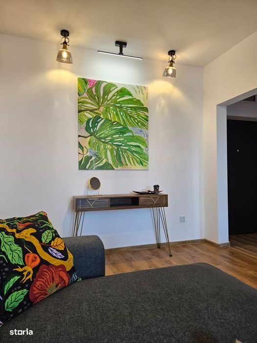 Apartament cu 2 camere, balcon, mobilat utilat