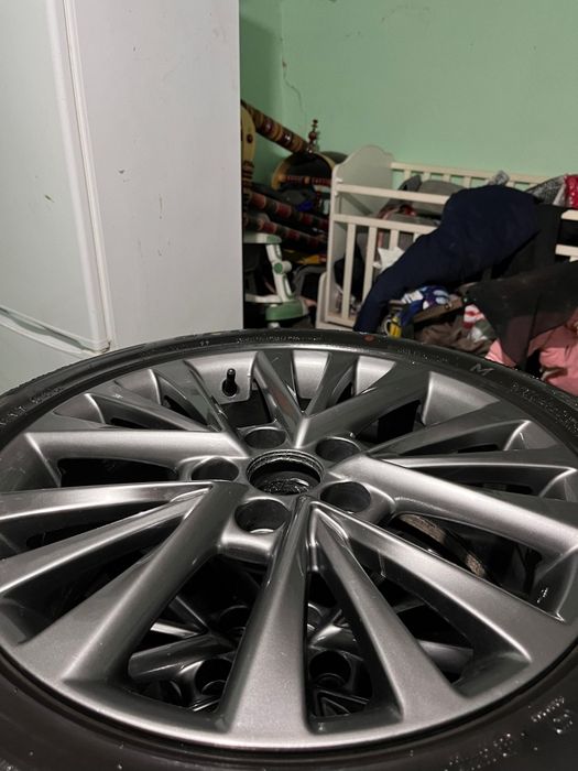 Диски титанки шины летние R 17