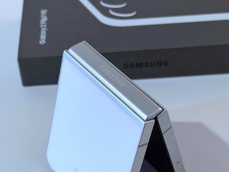Бартер! НОВ! 24м.Гаранция! Samsung Galaxy Z Flip 7 FE White (Бял)