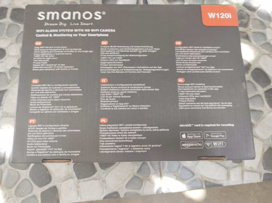 Sistem de alarma wireless Smanos W120I