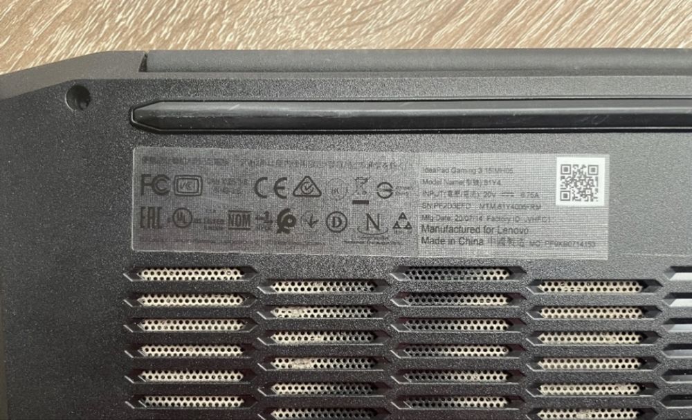 Геймърски лаптоп Lenovo ideapad 3 gaming