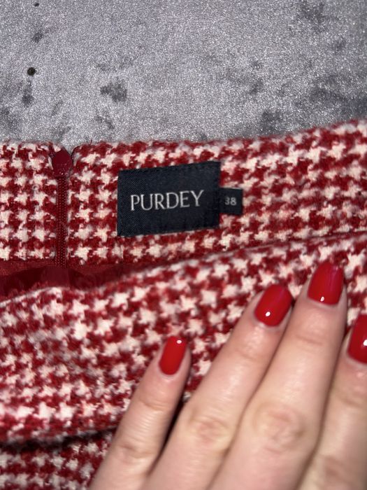 Червена оригинална пола