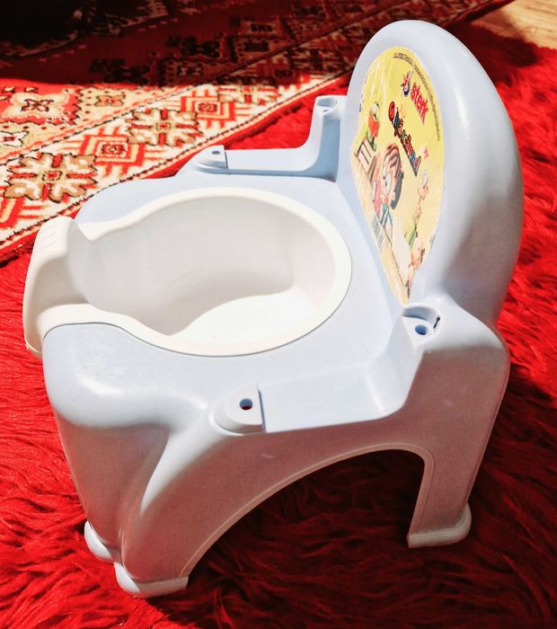 Бебешка тоалетна-столче, детска седалка и калъф