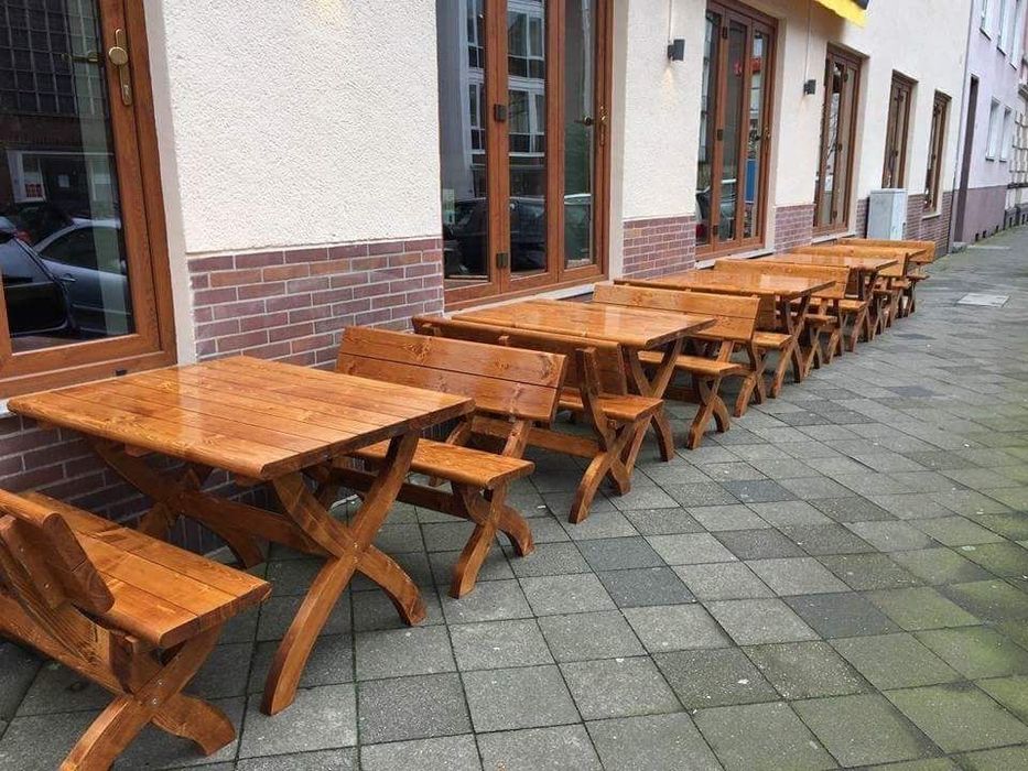 Set mobilier( masa,banca,scaun) foisor, terasa, filigorie