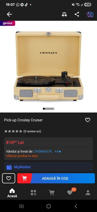 Crosley Cruiser Plus CR8005F-FW