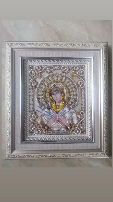 Иконка из бисера