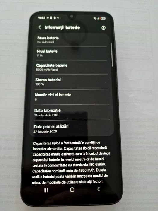 Samsung a26 5g,128 GB,black