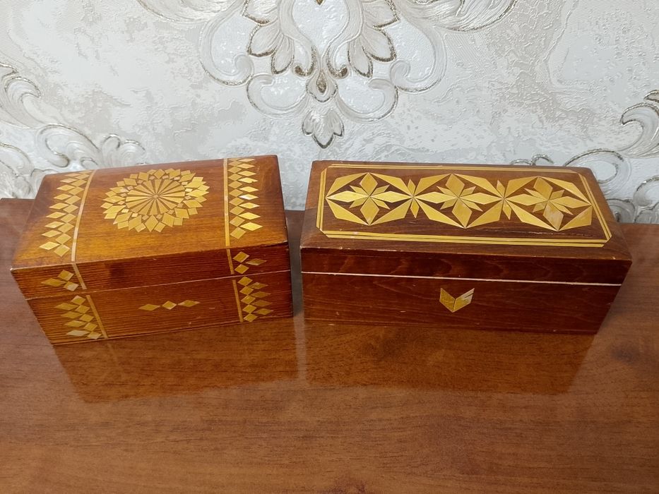 Винтажные  шкатулки. См. все фото