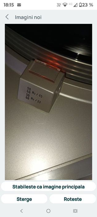 Pic-up dual 607  stare excelenta