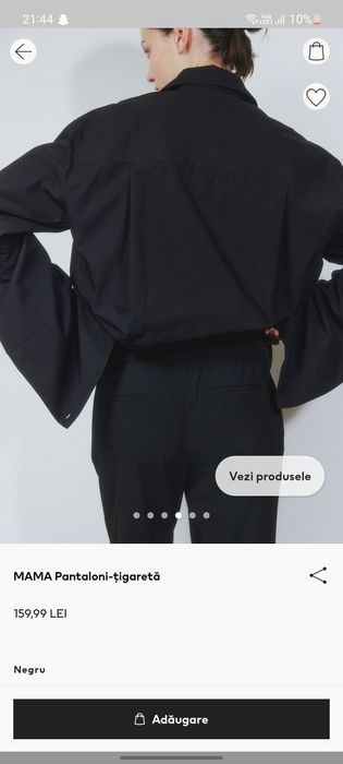 Pantaloni gravide eleganti HM  xs