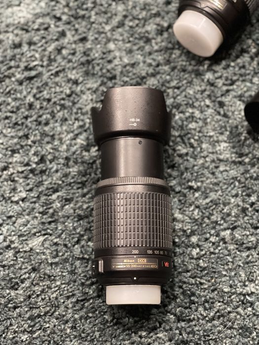 Nikon D3200 + 3 Obiective (50mm 1.8G) + Wi-Fi + 3 Baterii