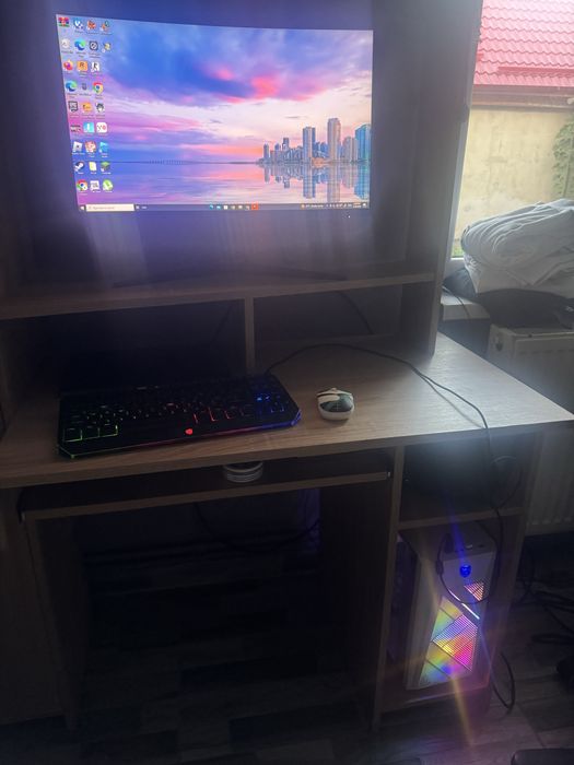 PC Gaming + Monitor 144hz Aoc, setup full