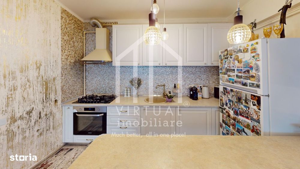 Apartament cu 3 camere, 79mp utili + balcon, etaj 1/8, lift, D. Stanca — fotografia 1