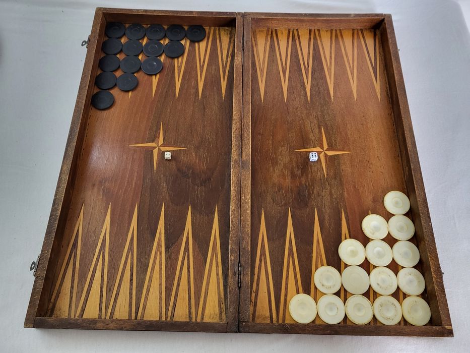 #4 Дървен шах от времето на соца