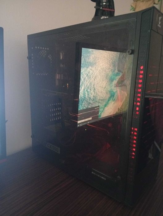 PC Gaming + Monitor AOC 75Hz – Complet, Întreținut, Gata de Gaming