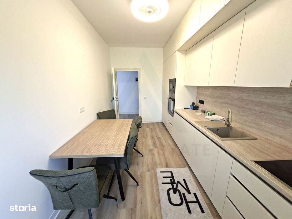 Apartament nou la prima inchiriere 3 camere 76mp utili boxa Selimbar — fotografia 3