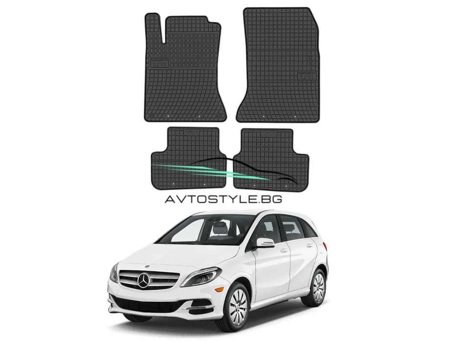 Гумени стелки за Mercedes B class W246 ,2011-2018 г., Frogum- El Toro