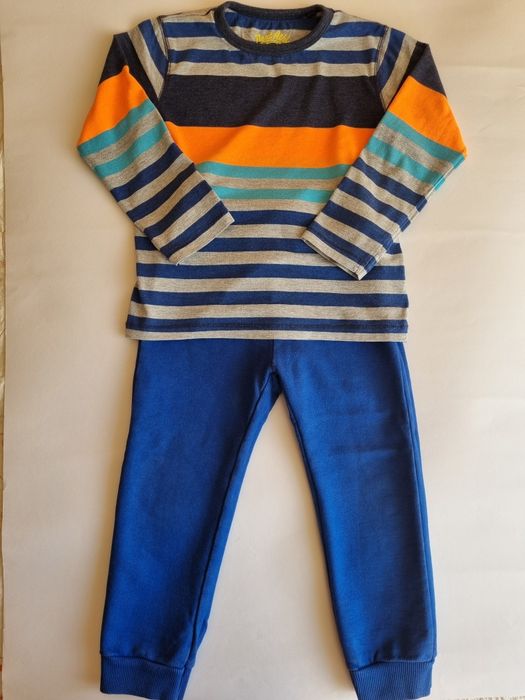 Долнище Benetton и блузка Next, за момче, размер 110 см. (4-5 г.)