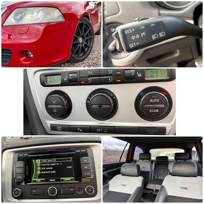 Skoda Octavia V RS / 200CP/ 2.0 Benzina/ 2006/ Bixenon/ Navigatie‼️