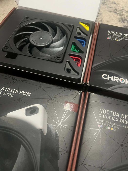 Noctua NF-A12X25 PWM, 1 ventilator de 120 mm, 2000 rpm, Negru