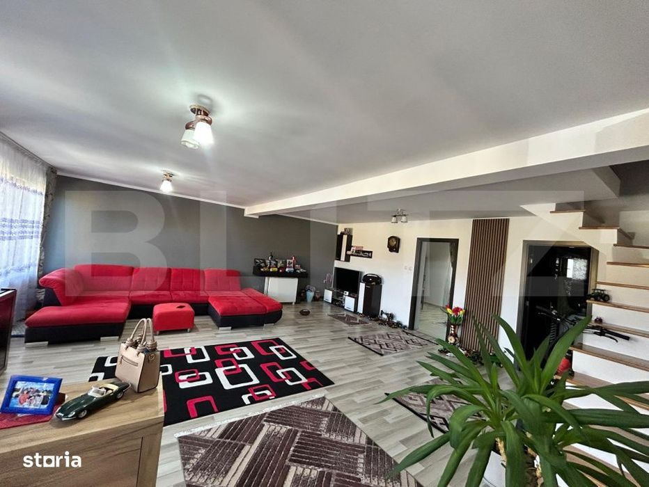 Duplex modern - 142 mp utili, 300 teren - zona Dedeman, Bistrita