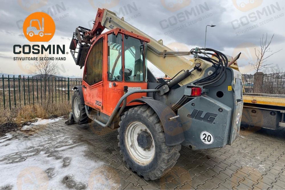 Incarcator telescopic JCB 3512 diesel 4x4  ISCIR , Garantie