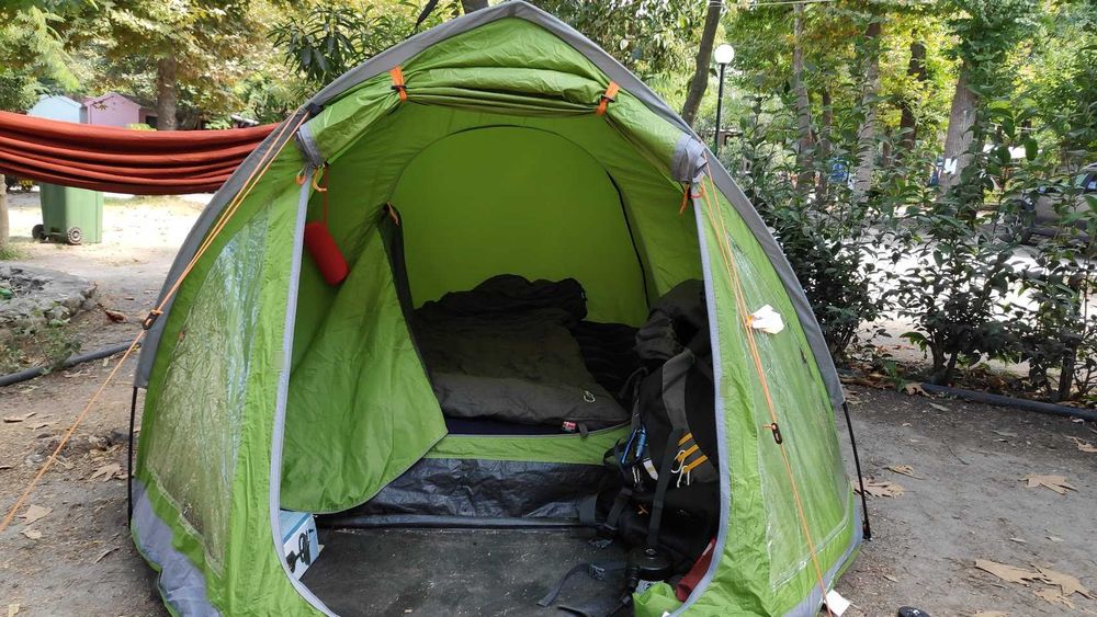 Палатка Vango Alpha 300, триместна.