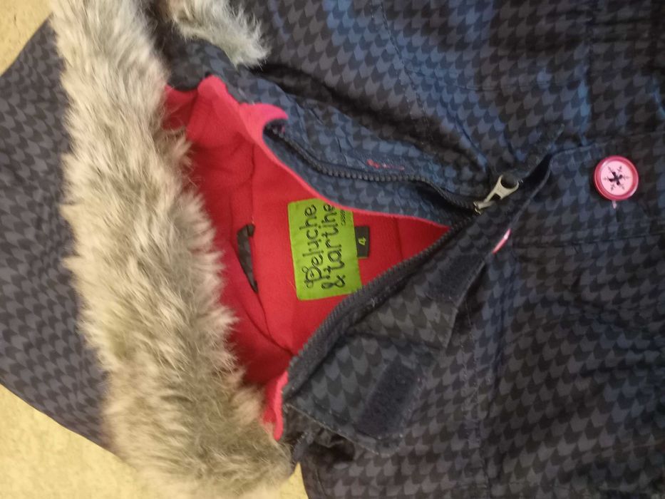 Зимние комбинезоны на девочку 4-6 лет