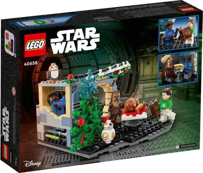 Lego 40658 Millennium Falcon Holiday Diorama - NOU Original SIGILAT