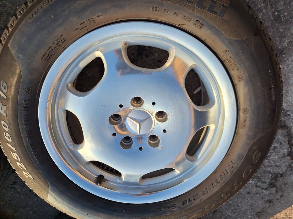 Мерцедес  S-Class-16цола-5/112-оригинални-магнезиеви