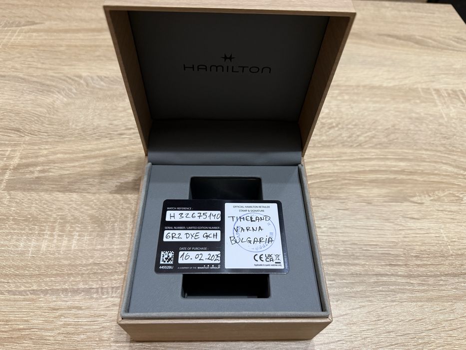 Hamilton Jazzmaster Open Heart Automatic – 40 мм