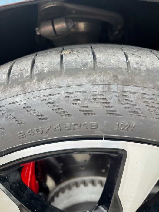 оригинални джанти мерцедес w222 спорт пакет с нови гуми 19 цола
