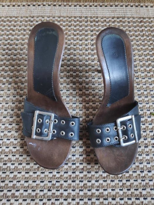 Дамски кожени сандали 37 номер
