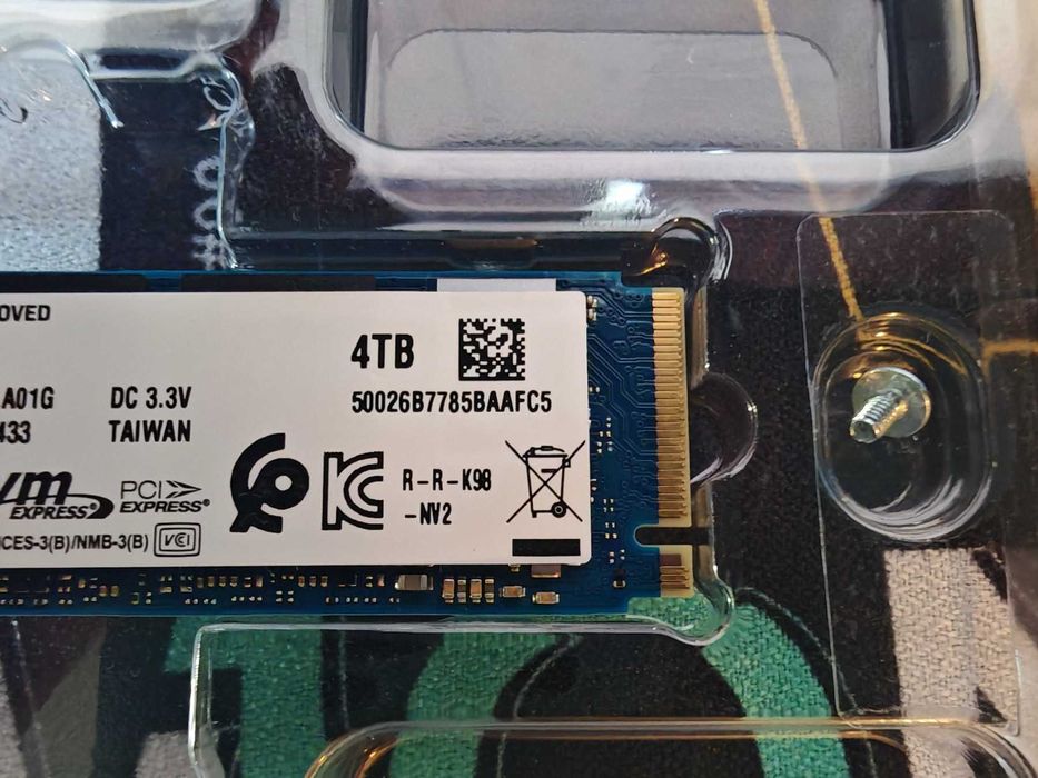 НОВ ! Solid State Drive (SSD) Kingston NV2 4TB, PCIe 4.0 NVMe, M.2