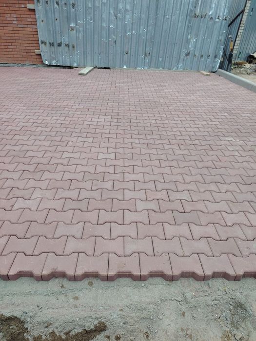 Укладка брусчатки