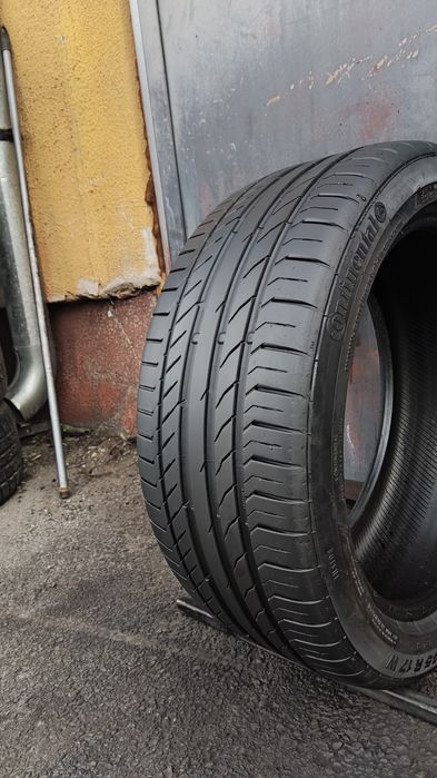 1брой лятна гума 225/45/17 Continental Conti Sport Contact 5 SSR, Runf