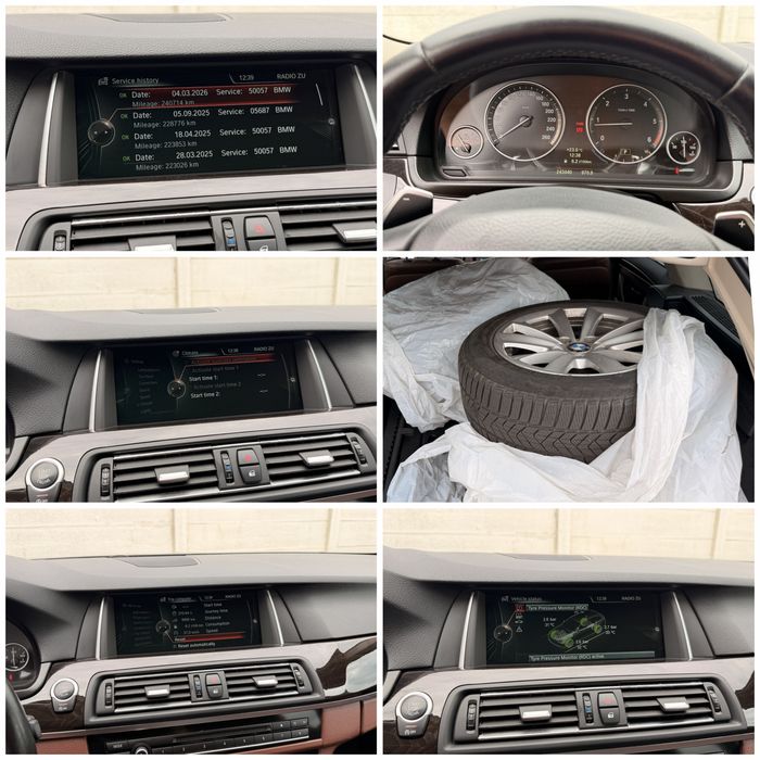 BMW Seria 5 Facelift Euro 6 2.0 190 Automat - Istoric complet BMW / 2 seturi roti / Garantie / Rate / Impecabil !