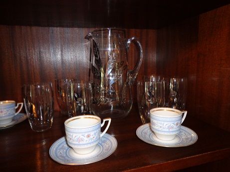 Набор кувшин и бокалы Чехия