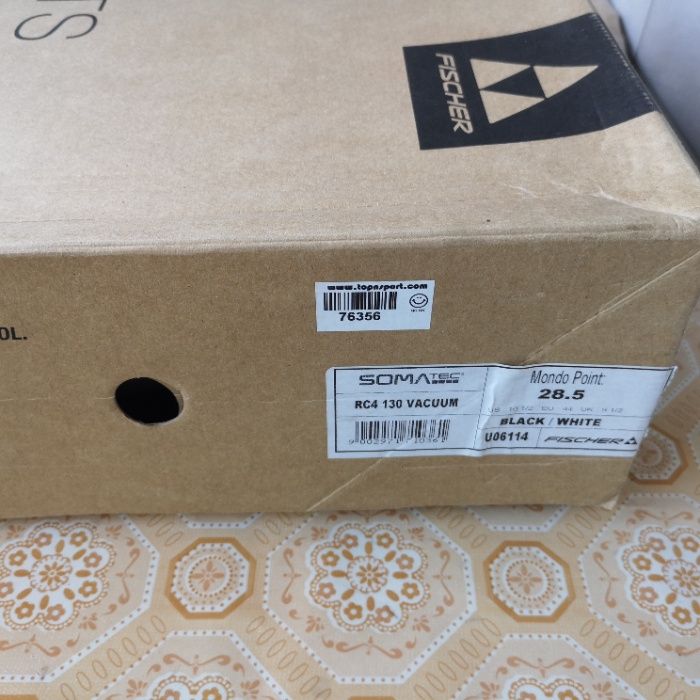 Clapari Fischer RC4 Vacuum,ca noi, flex 130,marime 28,5, la 1300 lei!