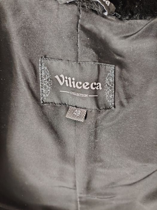 Шуба мутон + норка