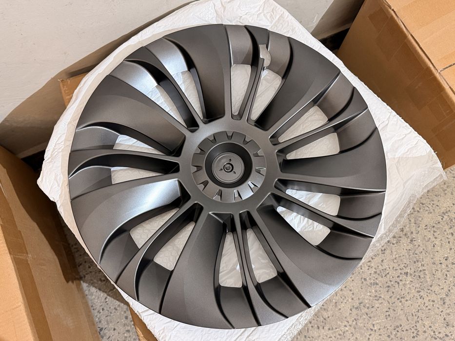 19″ Тасове с Капачки Тесла Лого за Tesla Model / Тесла Модел У