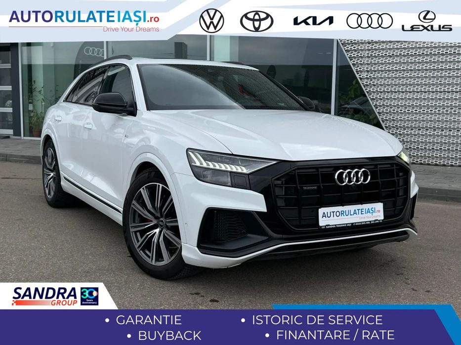 Audi Q8 B&O / Scaune S / Pachet piele extins / Camere 360 / Carlig