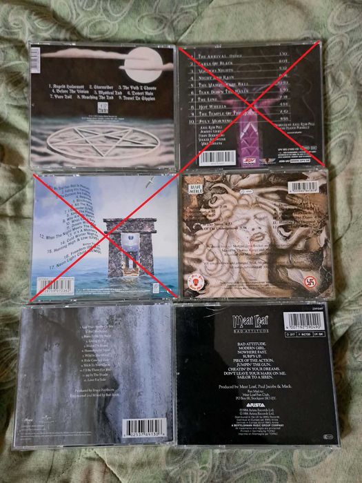 Оригинални дискове с метъл и др. CD