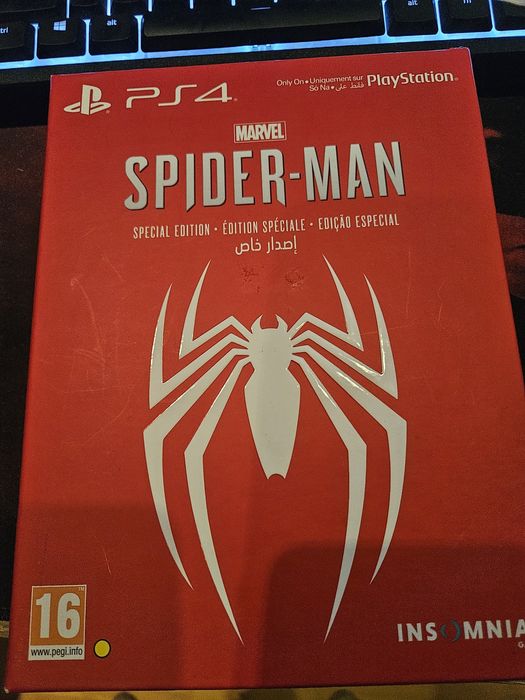 PS4 игра Spider-man special edition STEEL BOOK