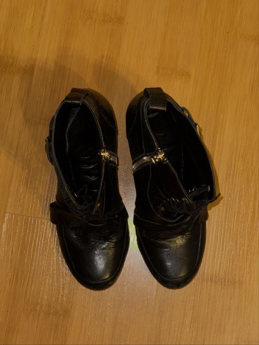 Botine de piele naturala 38