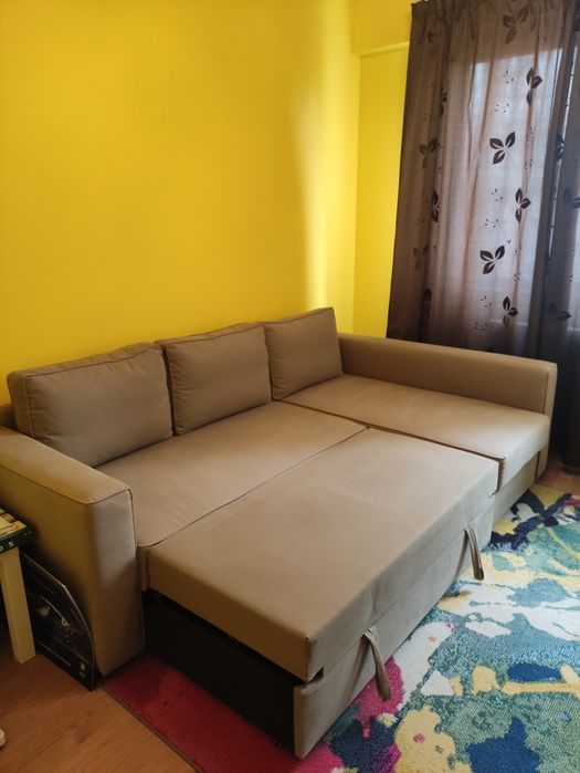 Диван с фунция сън и ракла